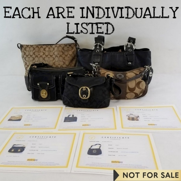 Authentic Coach Leather Business Tote - Picture 7 of 8